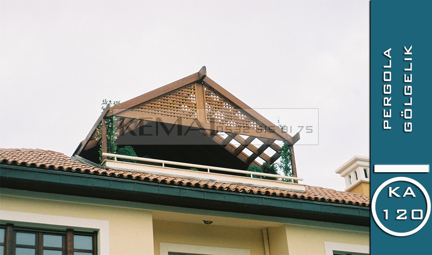 Teras Pergola & Gölgelik (KA 120 Serisi)