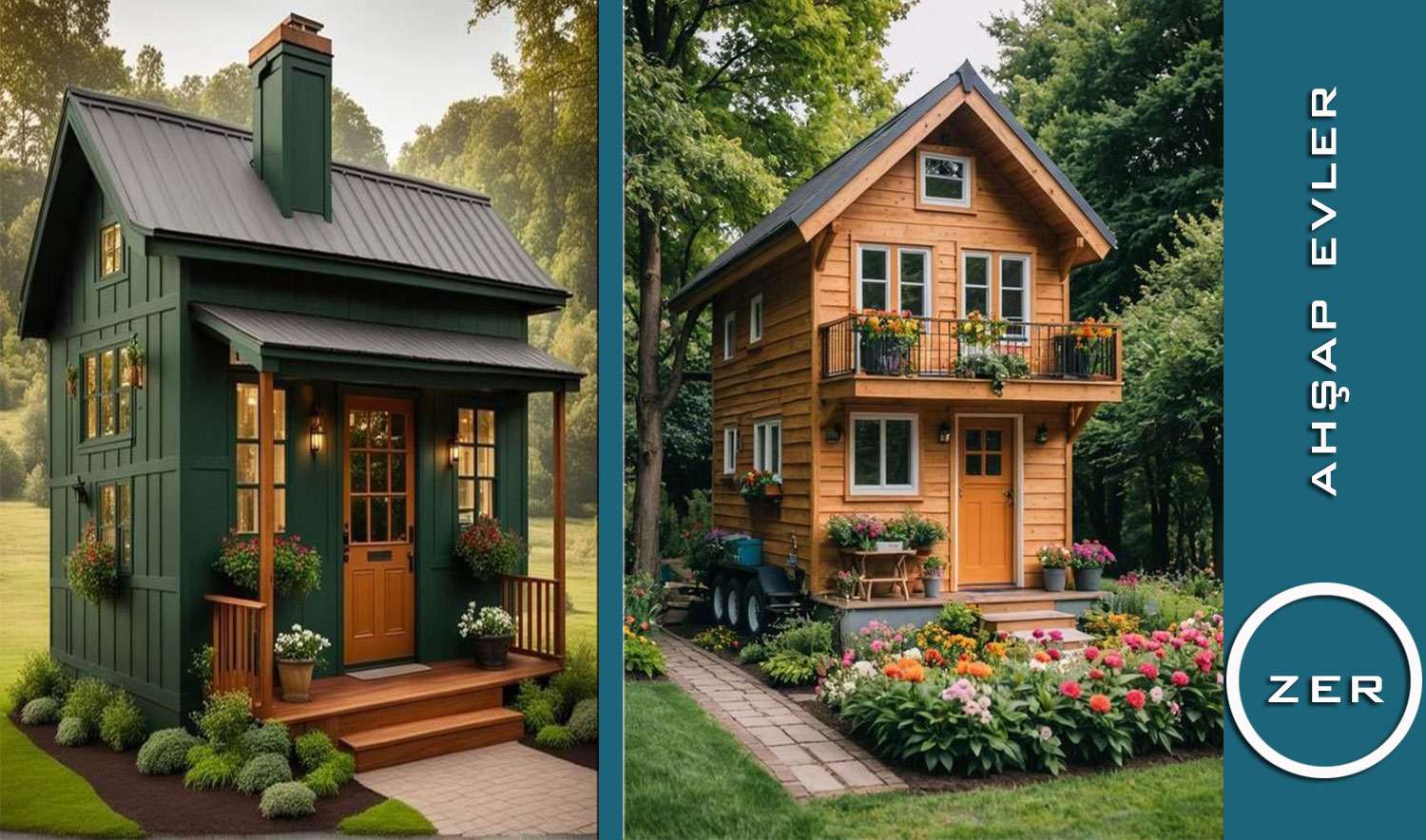 Modern Ahşap Evler & Tiny House Konseptleri (ZER Serisi)