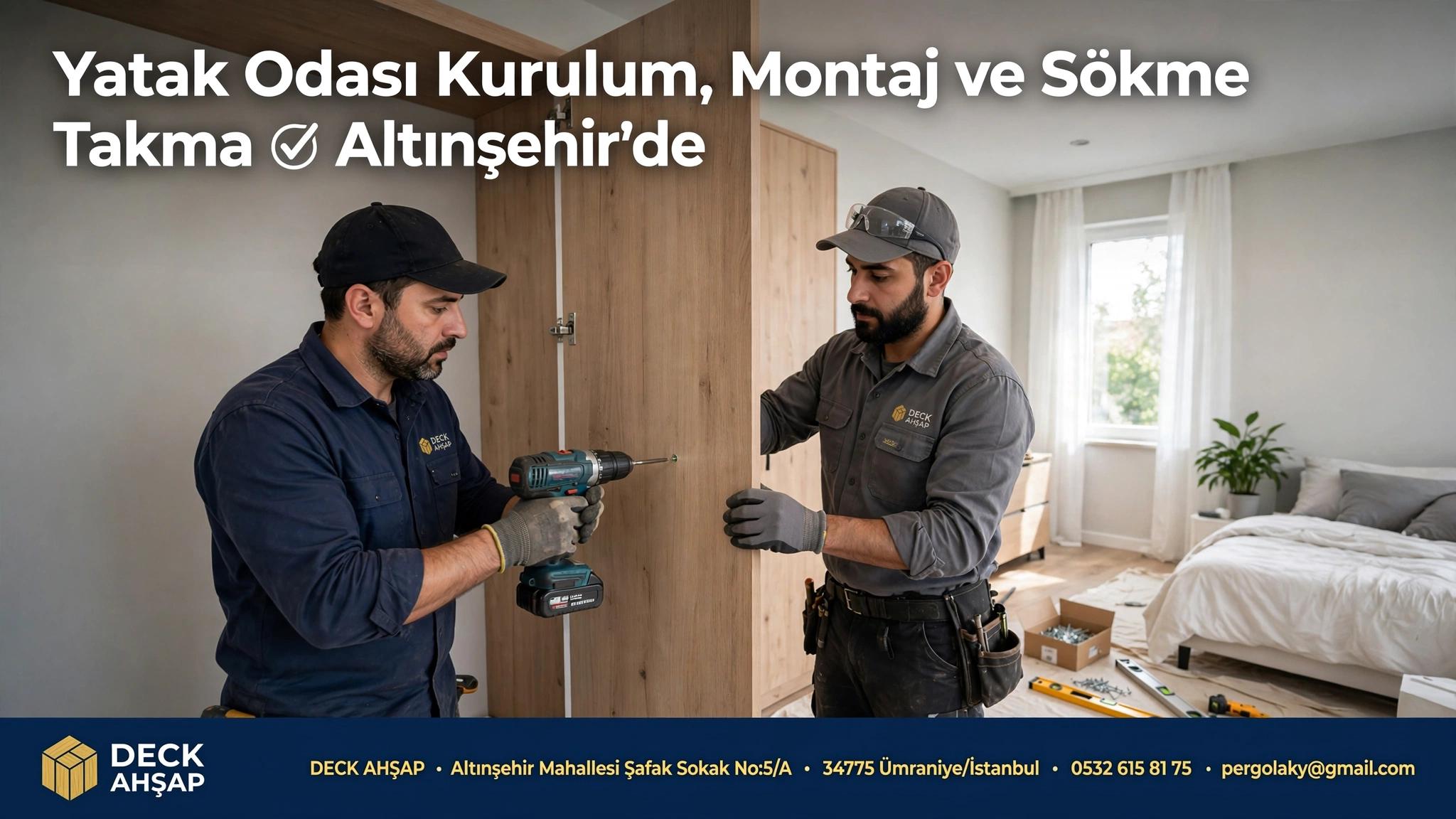 Yatak Odası Kurulum, Montaj ve Sökme Takma ✓ Altınşehir'de